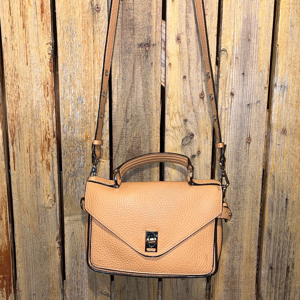Rebecca Minkoff Tan Leather Shoulder Bag